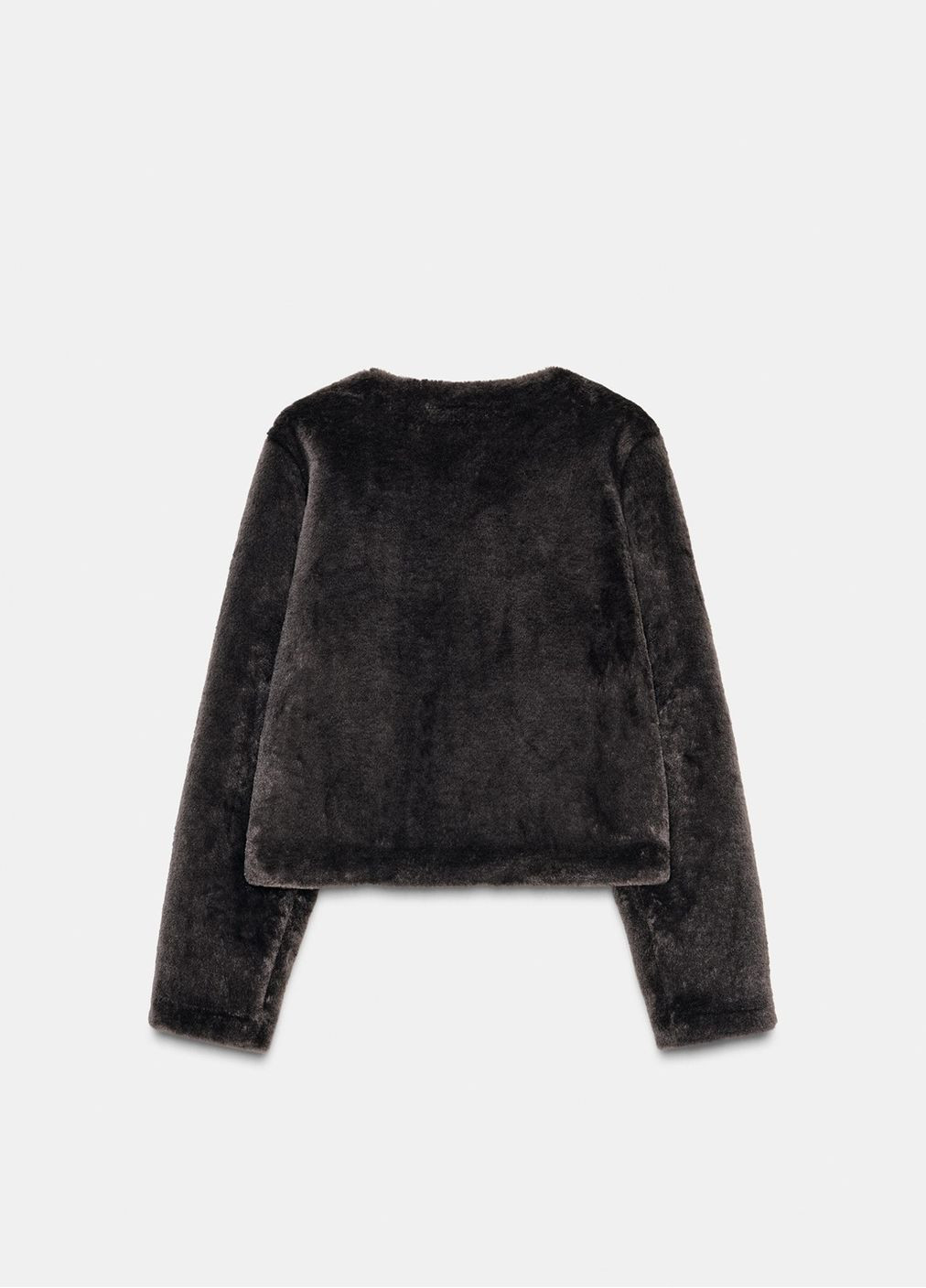 Коричневая демисезонная куртка Zara