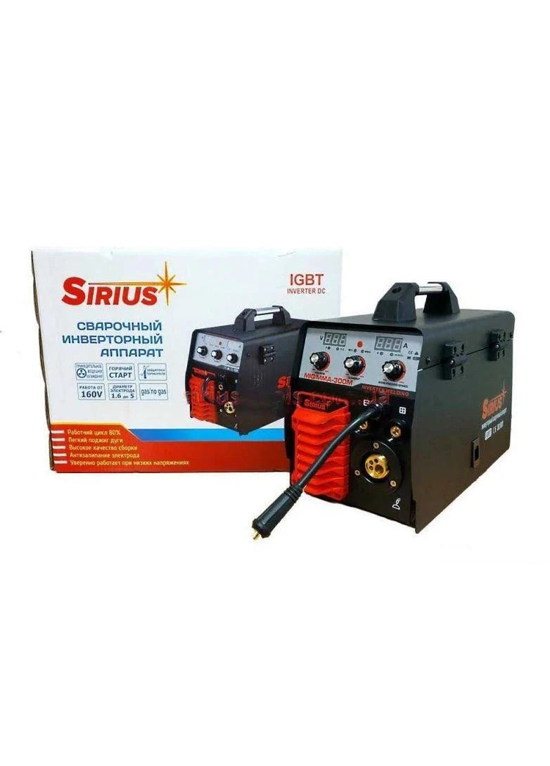 Зварювання п/а MIG/MMA-300M інверторне Sirius (395650883)