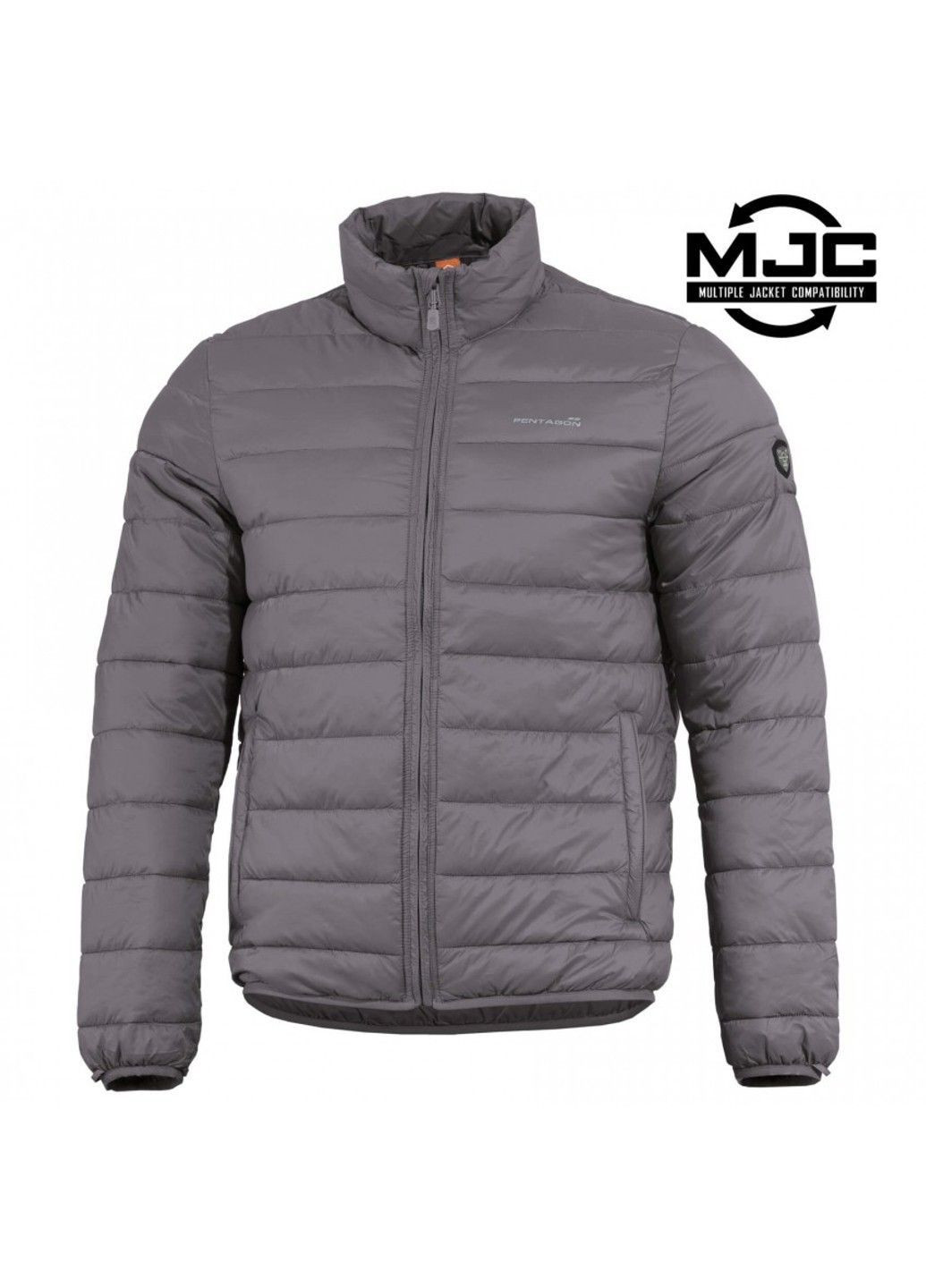 Серая зимняя куртка демисезонная pentagon nucleus liner jacket cinder grey Pentagon Tactical