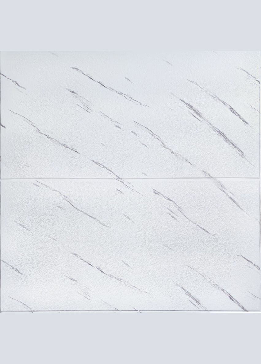 Самоклеющаяся 3D панель белая мармуровая плитка 700х700х4мм (364) SW00001142 Sticker Wall (278314514)