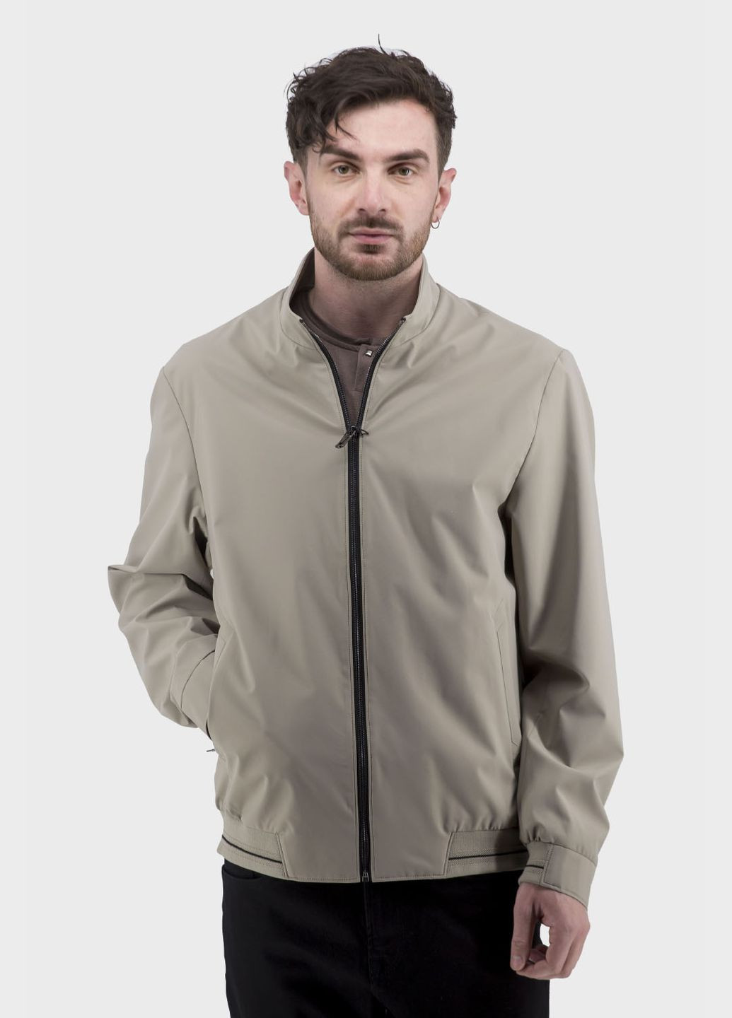 Бежевая демисезонная женская куртка (, ), 47478 City Class