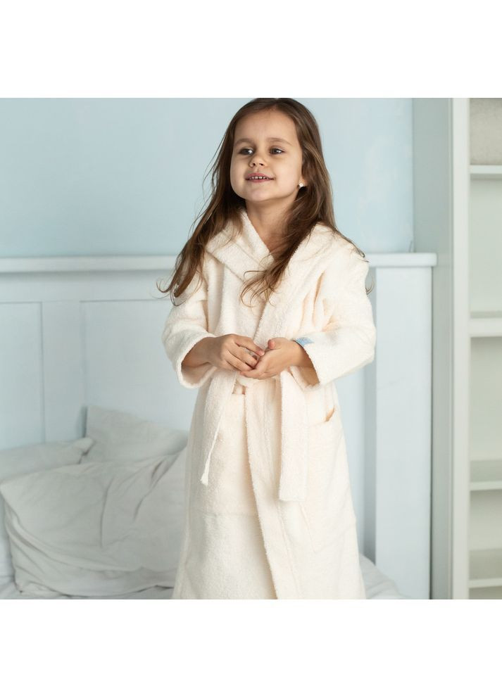 Детский халат с капюшоном махровый унисекс Trendy Tot 03-01409_000003200 (372735826)