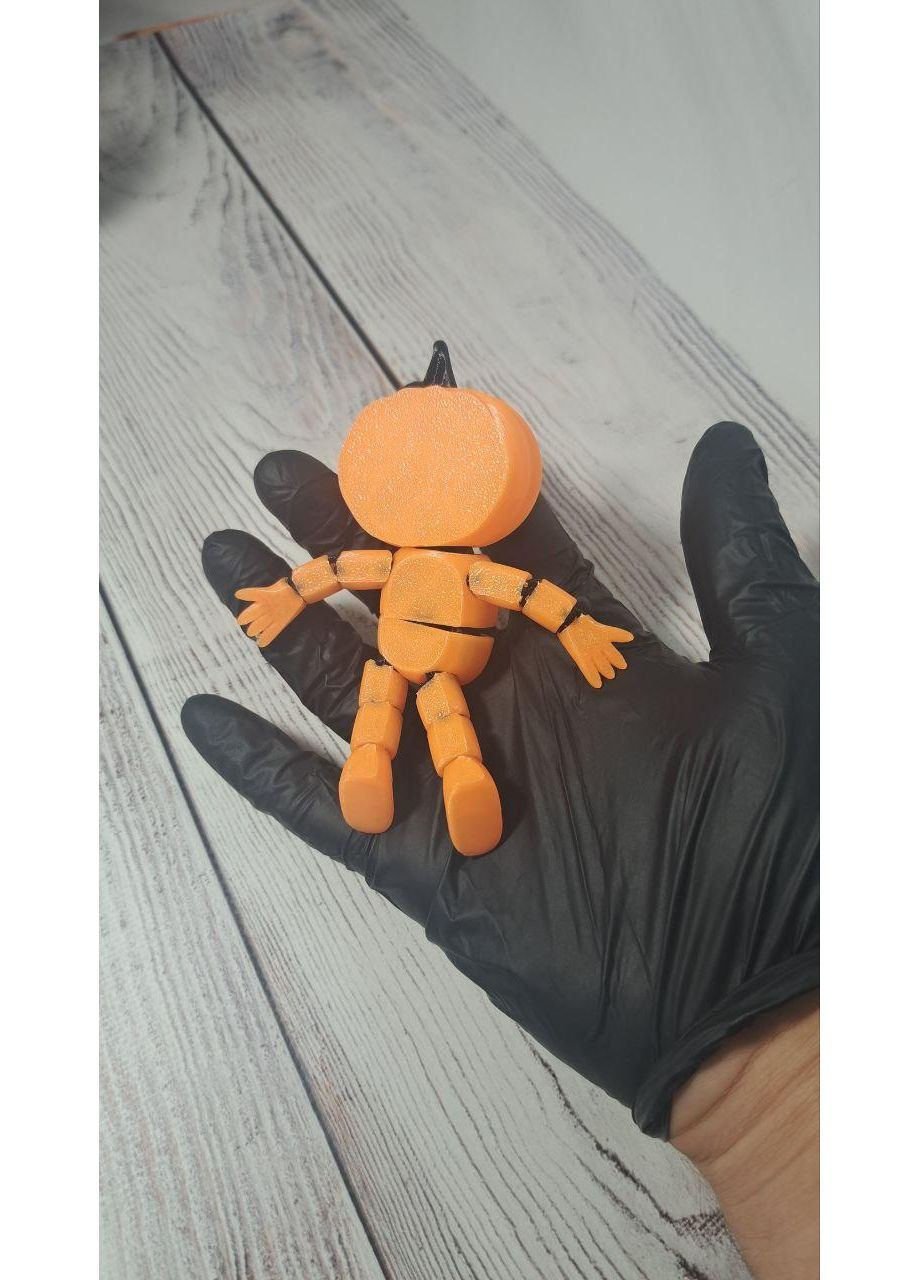 Рухлива флексі іграшка на Хелловін “Гарбуз Джек” 3D друк 🎃 No Brand (372833123)