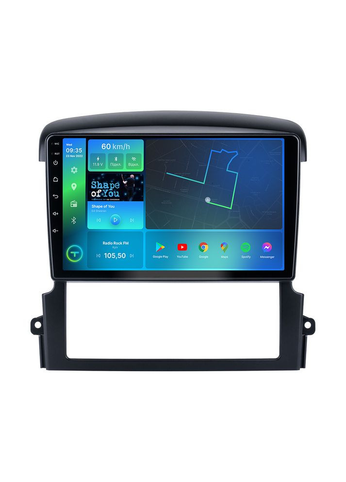 Штатна магнітола 2K Kia Sorento (BL) 2004-2009 F9432 4G Carplay DSP Torssen (305073486)