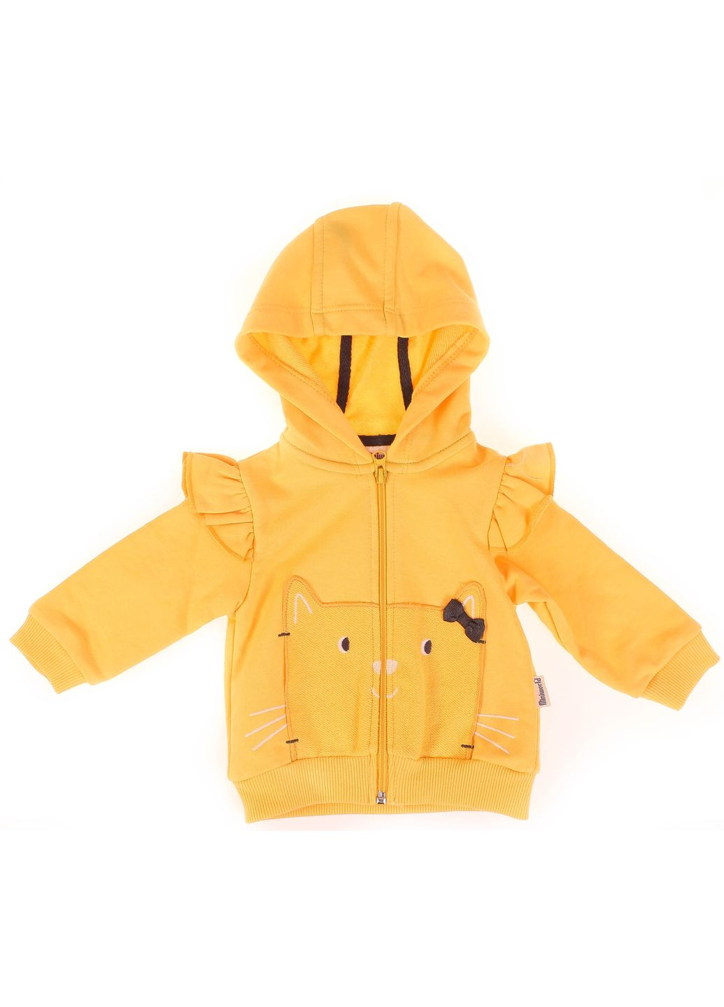 Толстовка З Карманами 16805 Жовтий Miniworld (306546449)