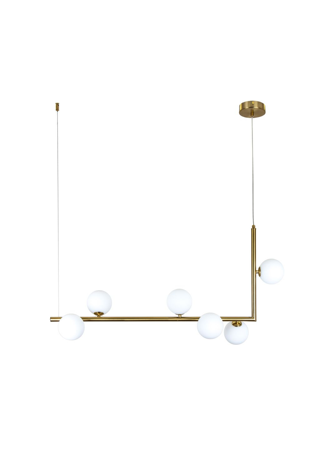 Люстра 761V1026-6 BRZ+WH (LVS4090) Levistella (370244903)