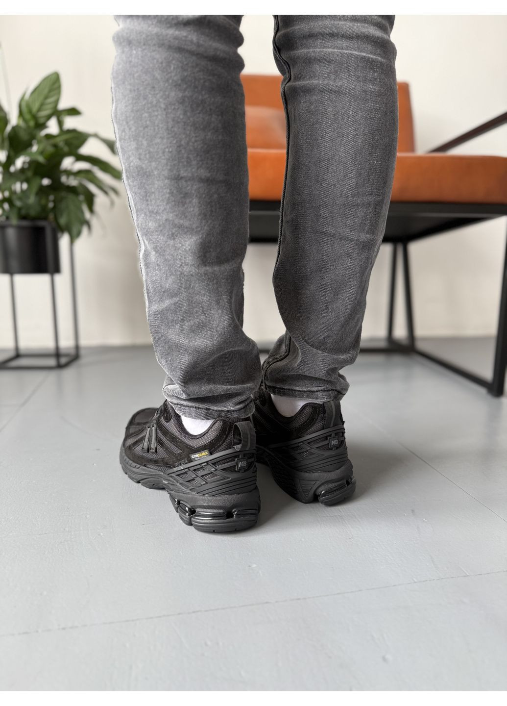 КРОСІВКИ ЖІНОЧІ NEW BALANCE 1906R BLACK SUEDE CORDURA НЬЮ БЕЛАНС 1906R No Brand чорні демісезони (368862126)
