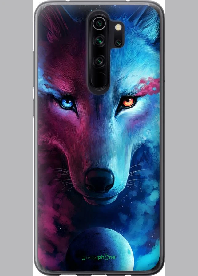 Чехол на Xiaomi Redmi Note 8 Pro Арт-волк "3999t-1783-70447" Endorphone (369455338)