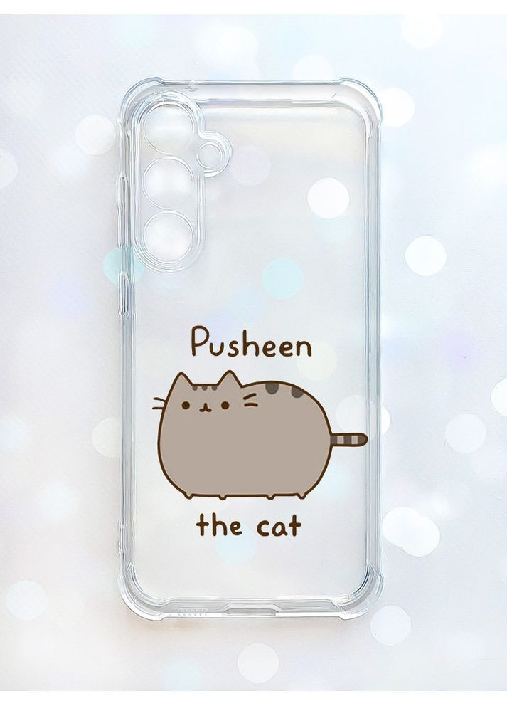 Чохол з потовщеними кутами на Samsung Galaxy S23 FE Пушин котик (принт 412) Creative (356123463)