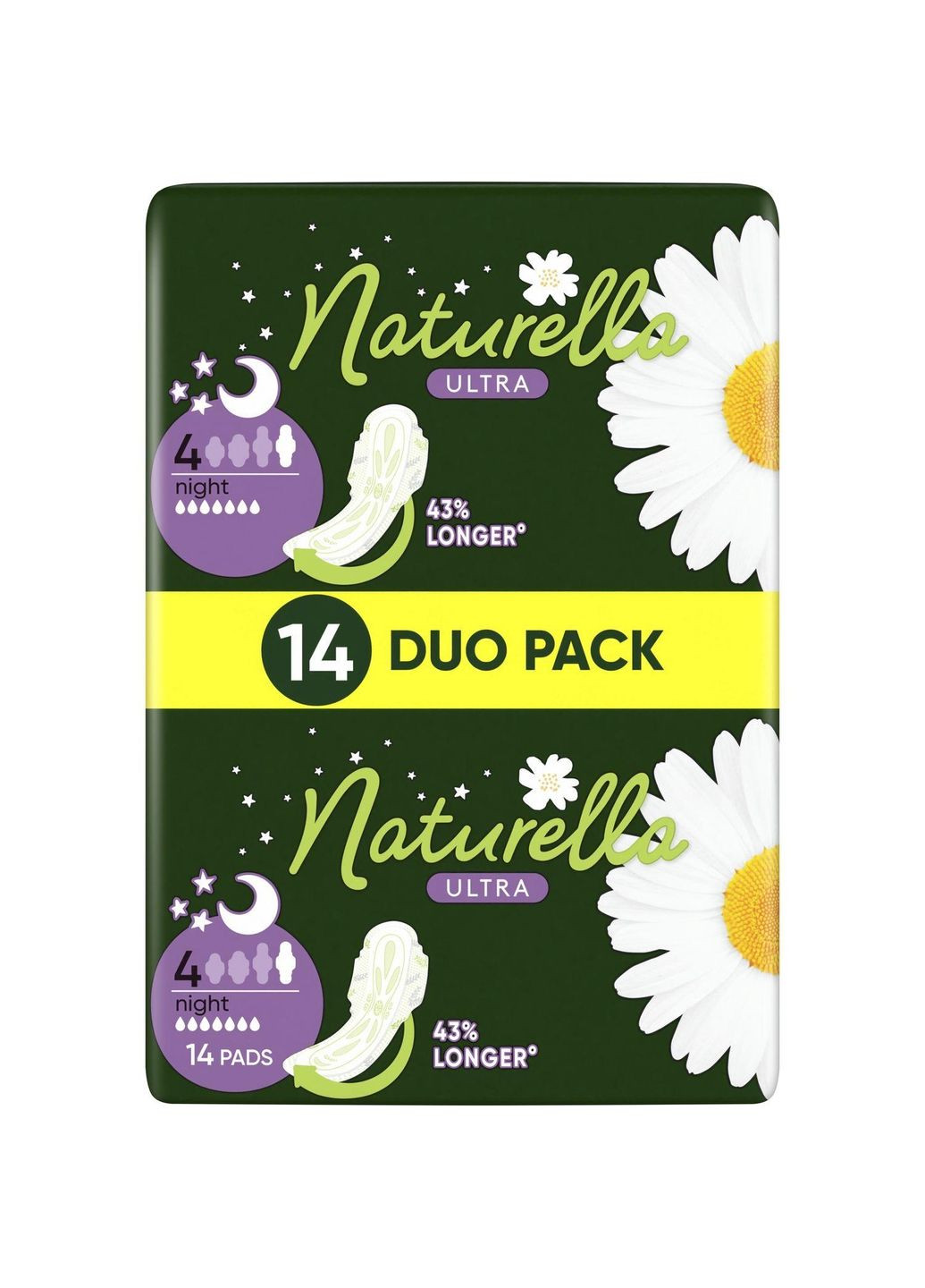 Гигиенические прокладки Ultra Night Camomile, 14 шт. Naturella (332944315)