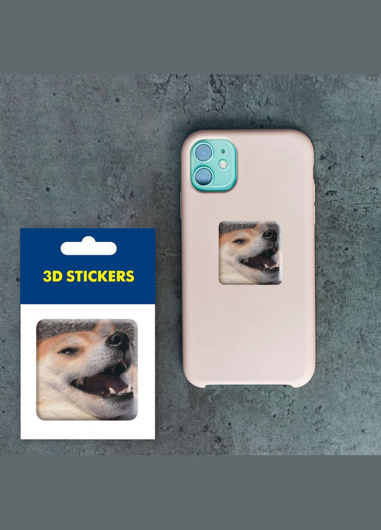 Об'ємна наліпка "Мем сміх" Tattooshka (305077913)