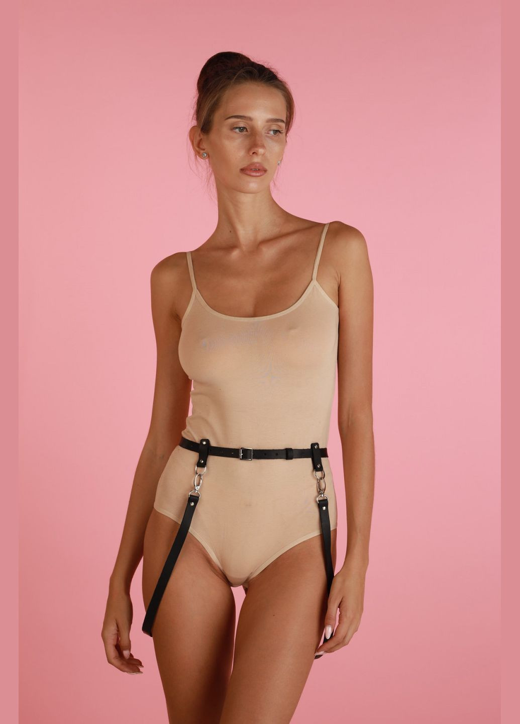 Портупея красная К36,1, Экокожа, ручная работа Candy Hero (306440681)