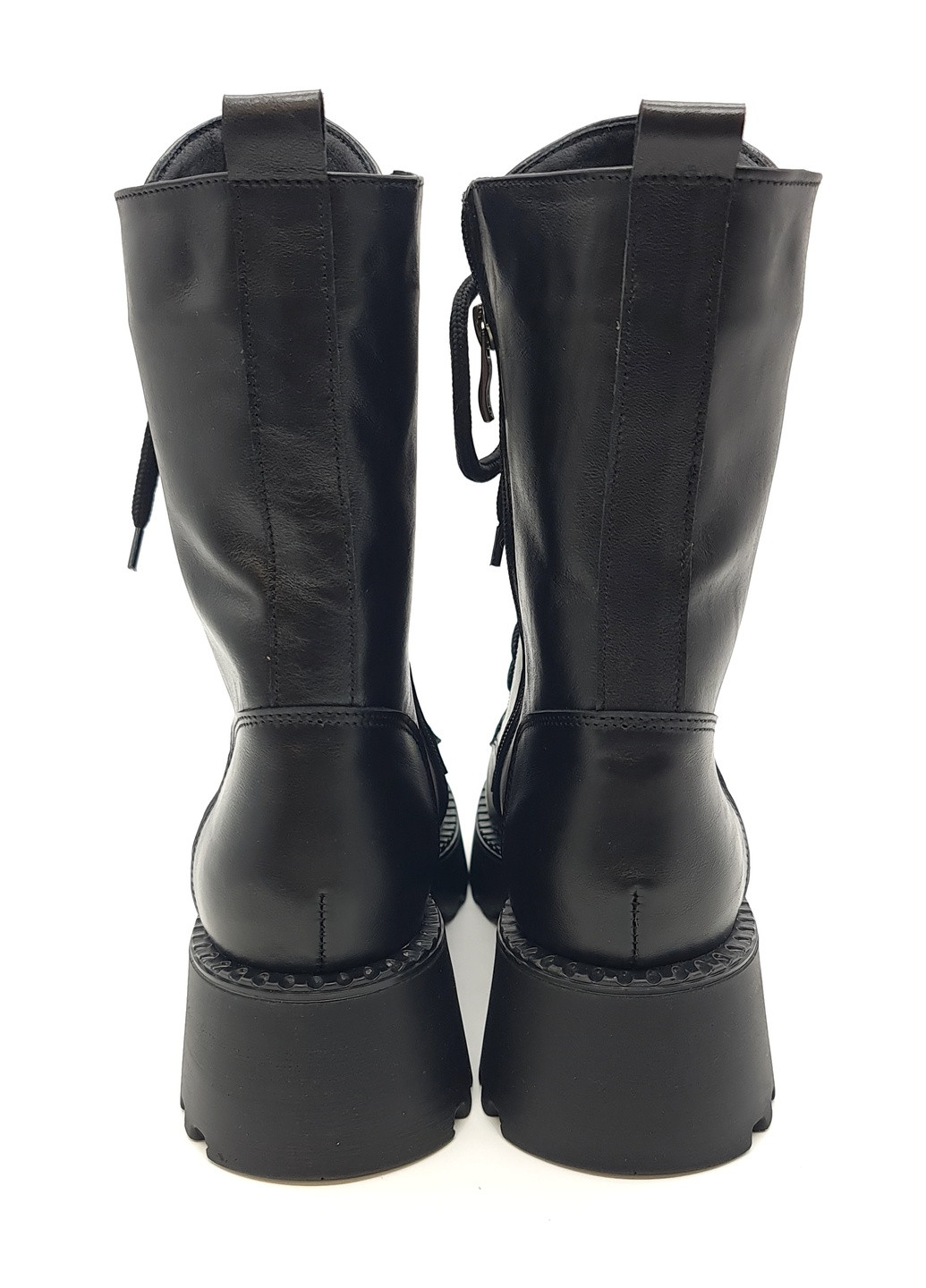 Жіночі черевики зимові чорні шкіряні FS-14-6 23,5 см (р) Foot Step (259299525)