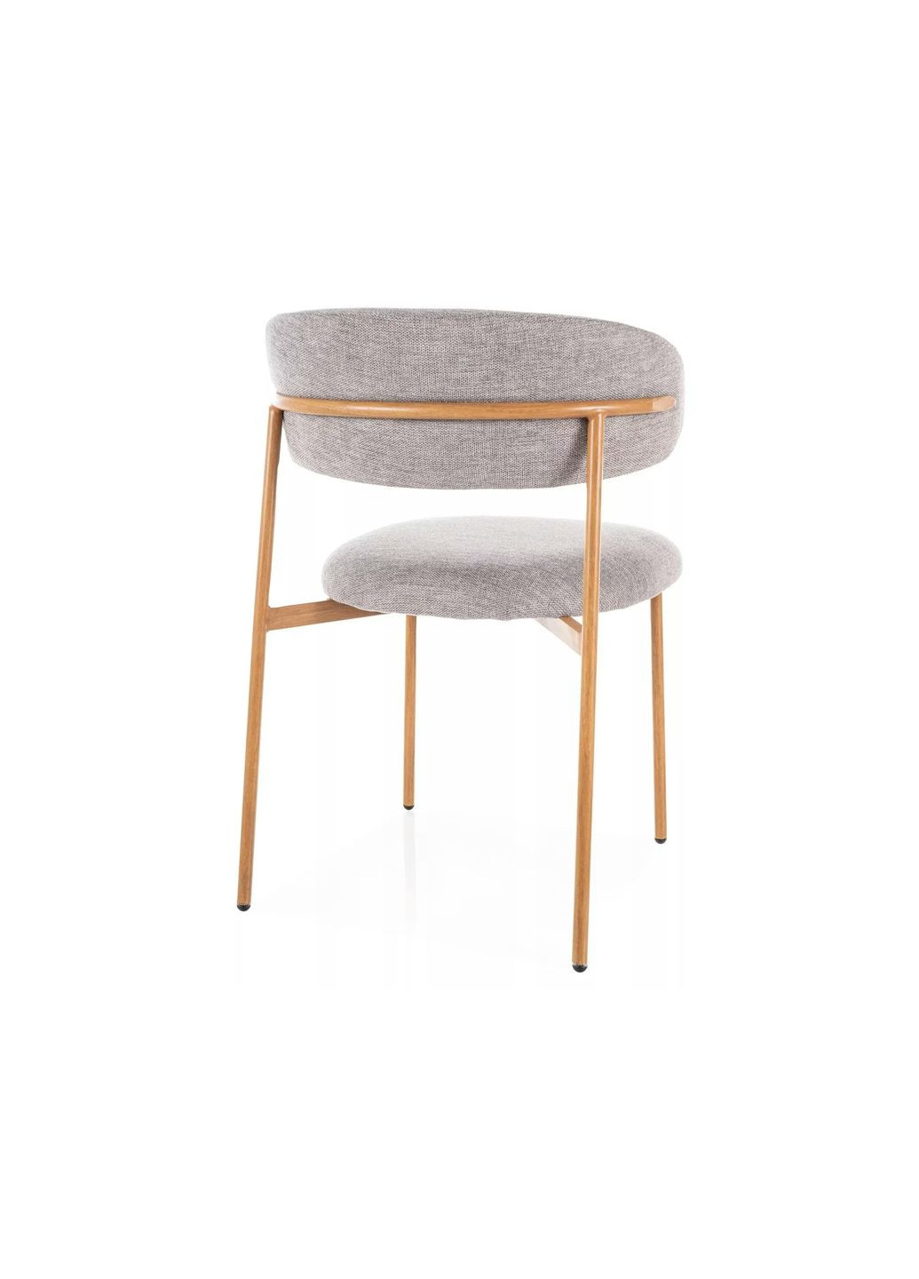 Стілець кухонний ELTON D BREGO дуб метал / сірий 07 ELTONDBRDSZ Signal (372178042)