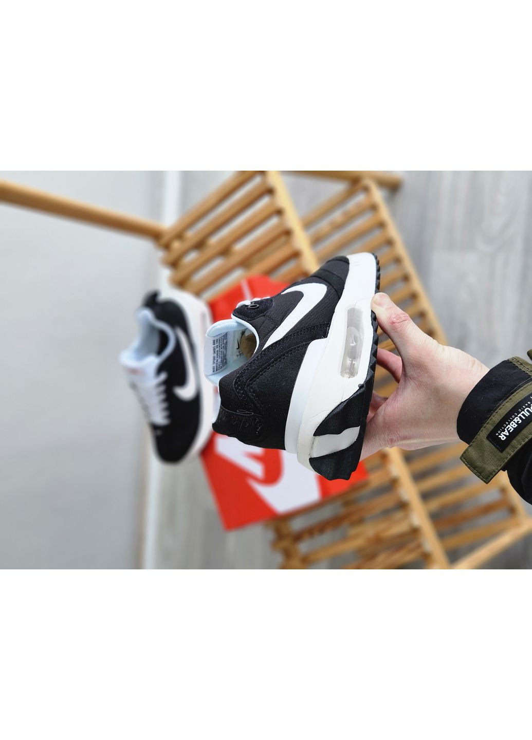 Черно-белые демисезонные кроссовки мужские и женские nike air max dawn black white | найк аир макс давн черно-белые No Brand