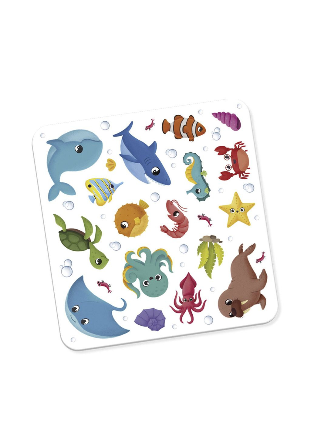 Набір для творчості з наклейками "Морські жителі" колір різнокольоровий ЦБ-00275762 Vladi toys (325747468)