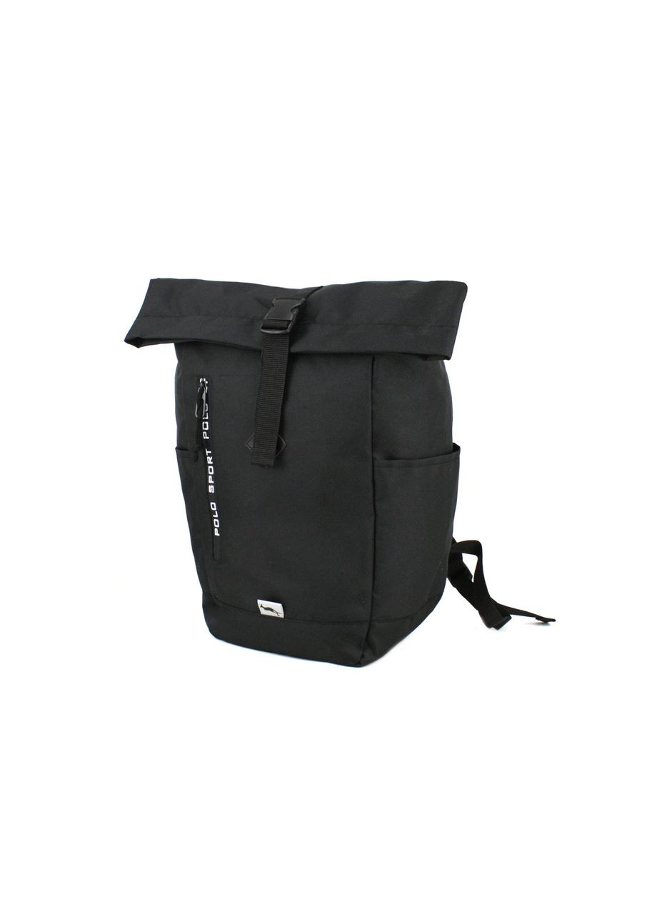 Рюкзак міський Rolltop з відділом для ноутбука 1193 чорний Wallaby (269994689)