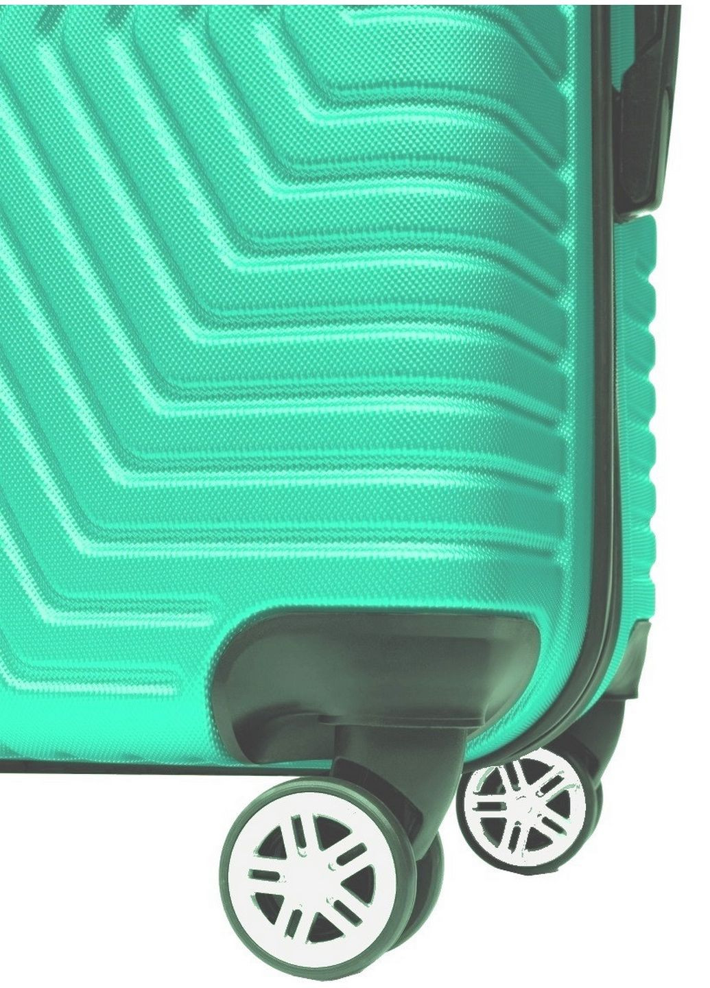 Пластиковый чемодан на колесах средний размер 70L 66х42х28 см GD Polo (289363878)