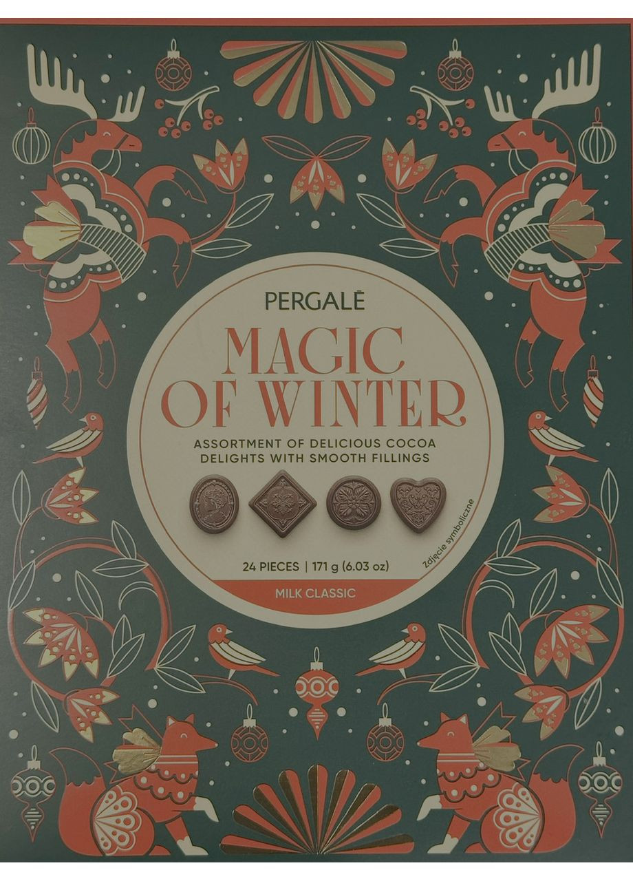Шоколадне асорті Magic Of Winter Milk Classic 171 г PERGALE (368770088)