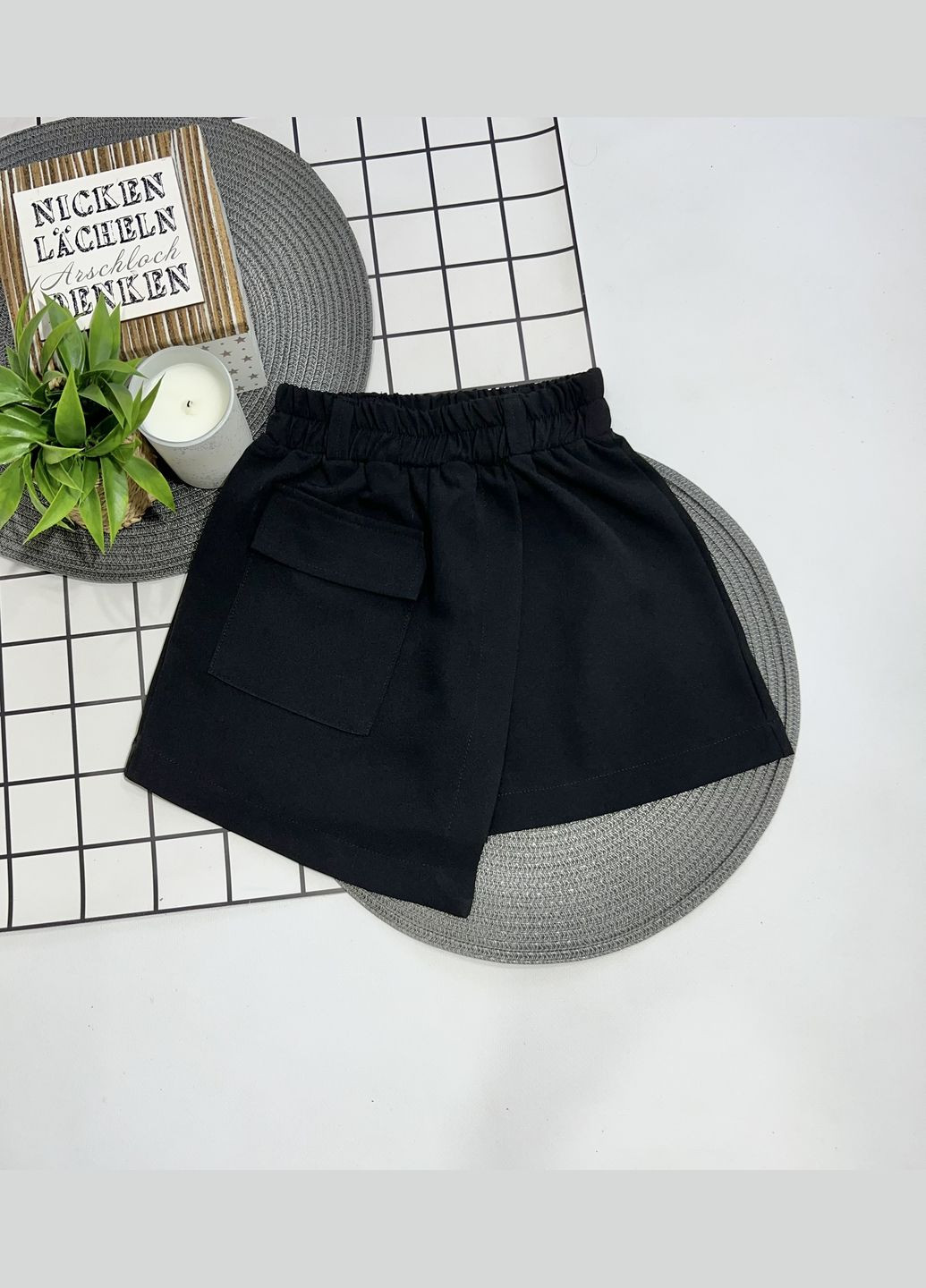 Юбка-шорты для девочки на рост 128-158 No Brand (346058482)