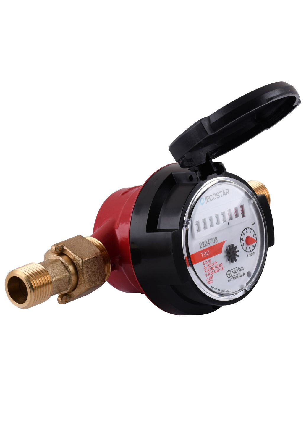 Лічильник гарячої води DN15 1/2″ ED R160 ECOSTAR (301219188)