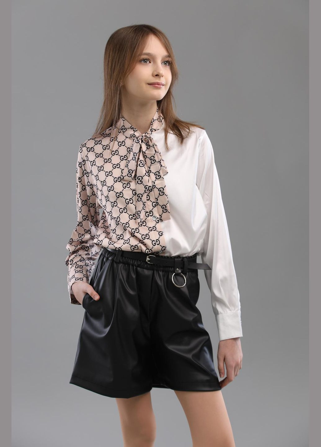 Шорты с экокожи IRmAS вільна (326766530)