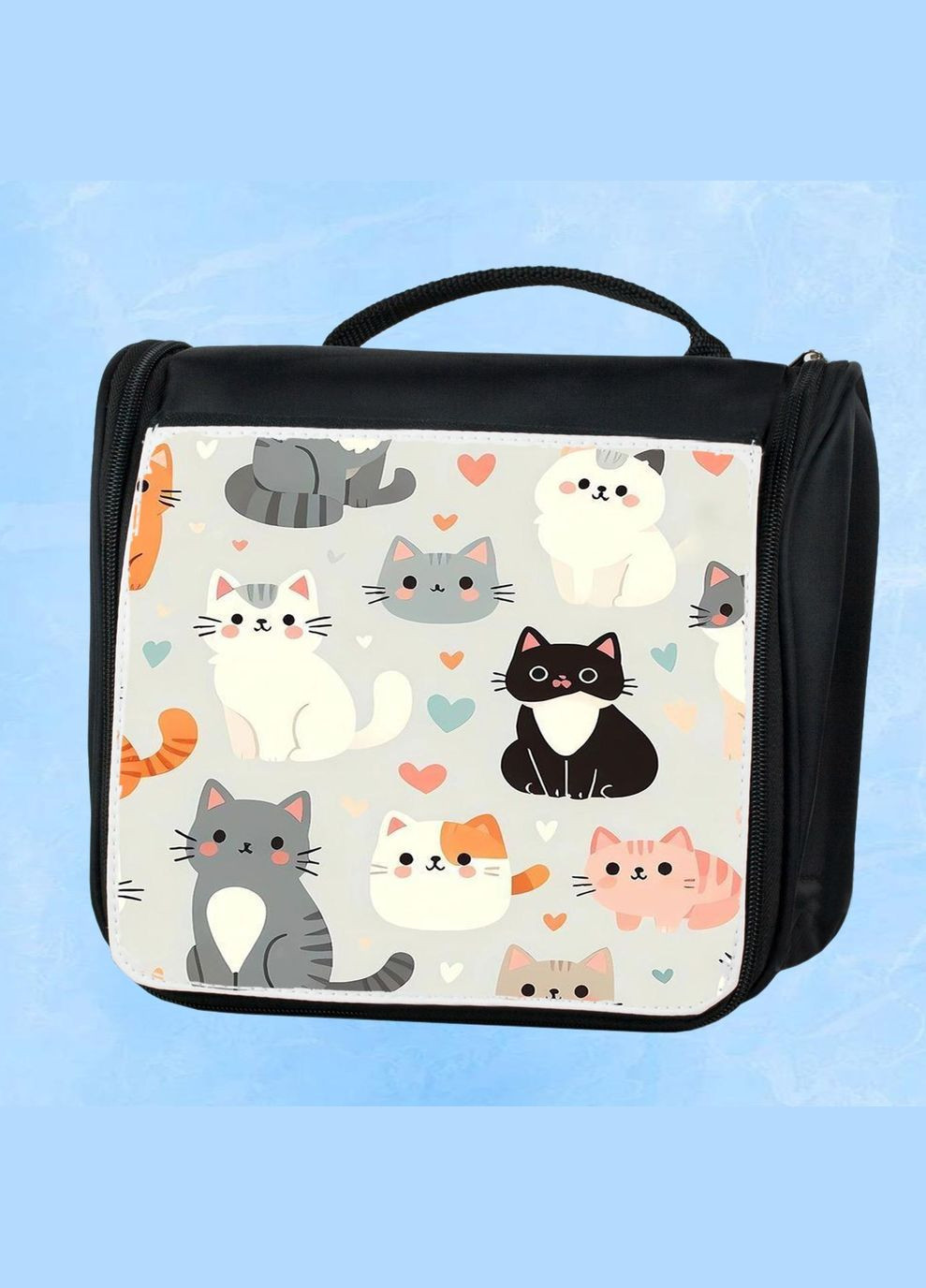 Дорожня сумка - органайзер для косметики несессер Child #022 Чорна No Brand (318677406)