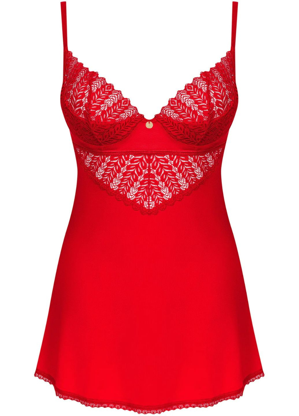 Комбінація з мереживним ліфом Ingridia chemise Obsessive (351583128)