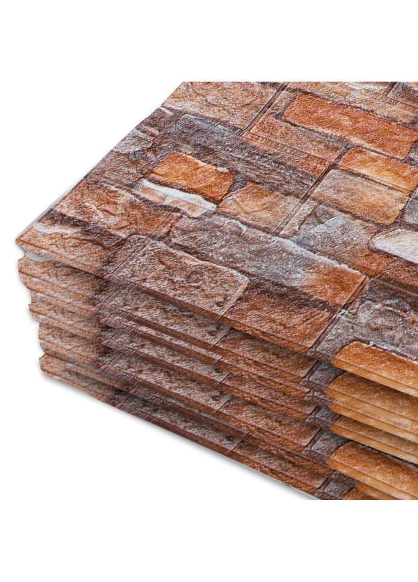 Самоклеящаяся 3D панель Красный песчаник В РУЛОНЕ 3080x700x3мм 3D Loft (316258236)