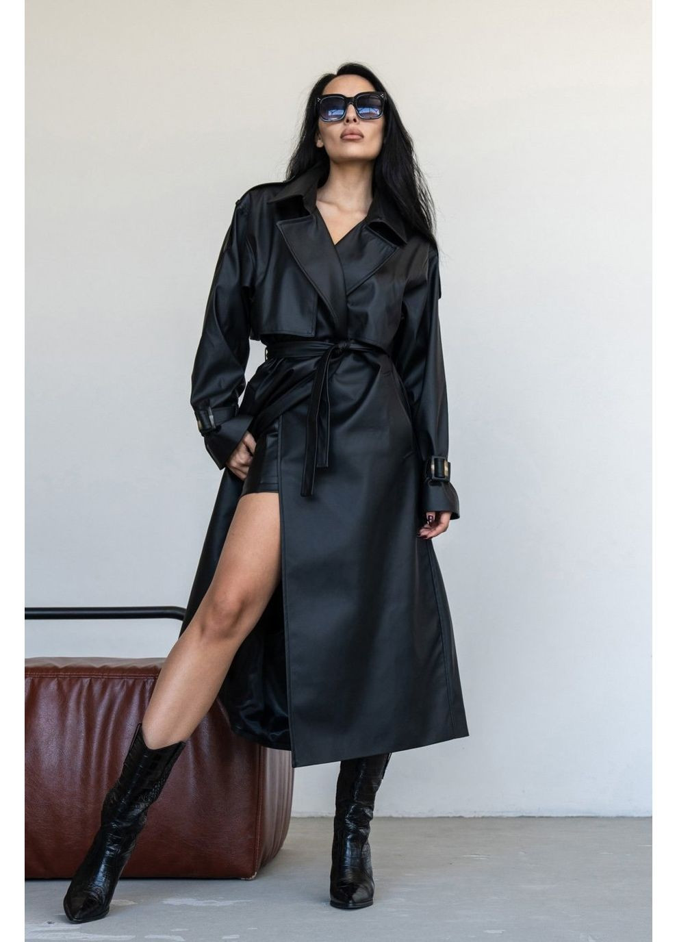 Тренч, колір Чорний Tales демісезон (367831632)