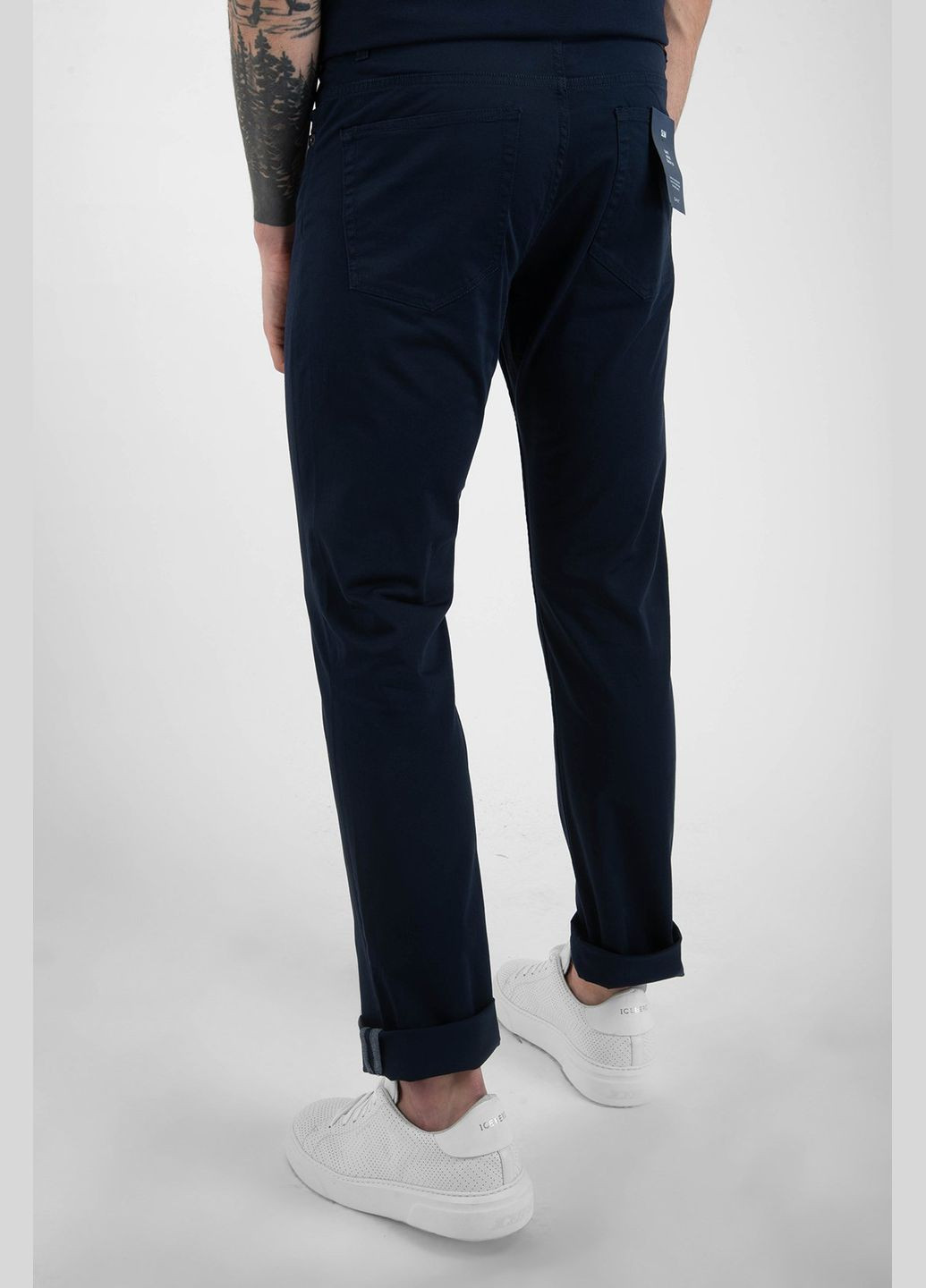 Синие кэжуал демисезонные брюки Gant