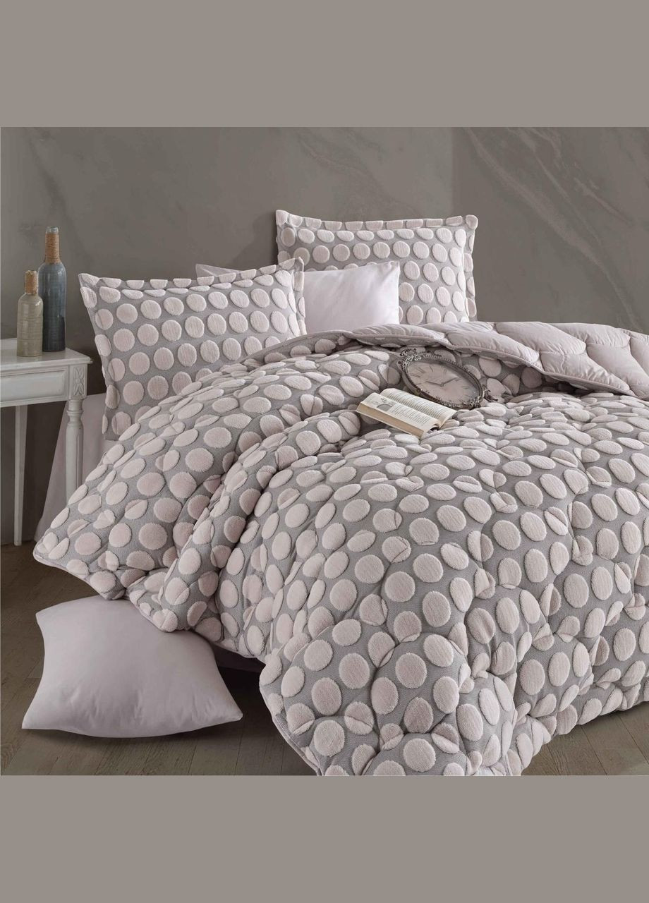 Комплект постельного белья с одеялом Wellsoft полуторный Perle Ekru Clasy (318387502)