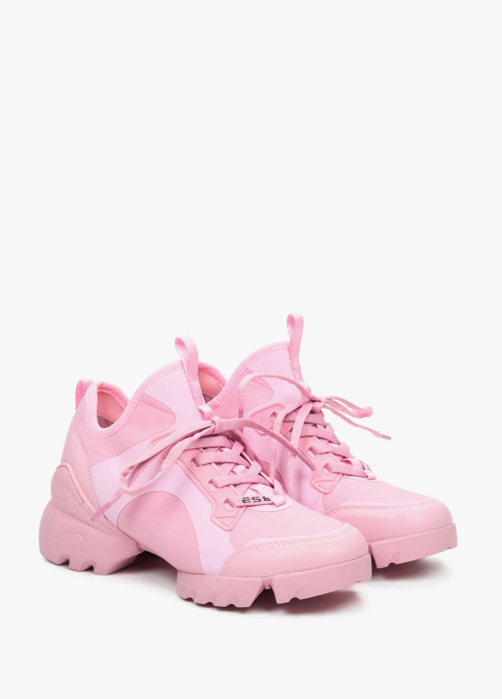 Розовые демисезонные кросівки ES8