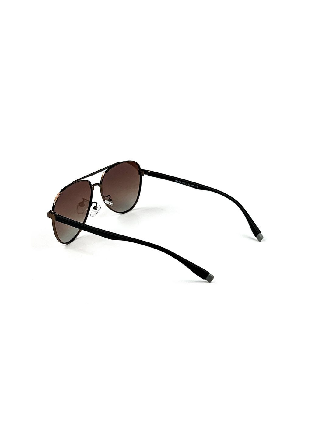 Сонцезахисні окуляри з поляризацією Авіатори чоловічі 472-150 LuckyLOOK 472-150M (322846537)