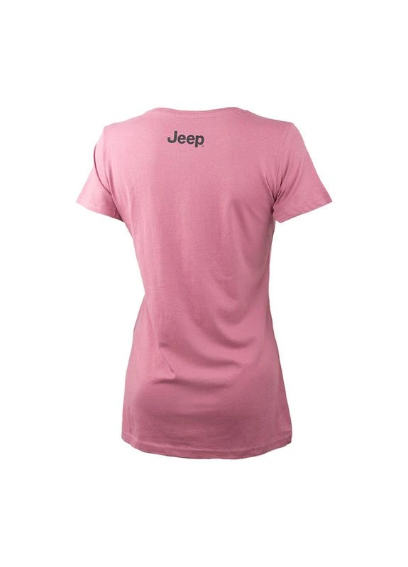 Футболка T-Shirt Star Botanical Print J22W Pink O102614-P490 Jeep - (398067940)
