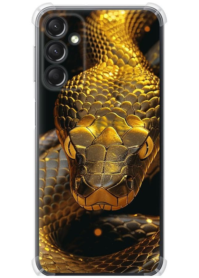 Силіконовий протиударний с посиленими кутами чохол 'Golden snake' для Endorphone Samsung Galaxy A24 A245F (315724335)