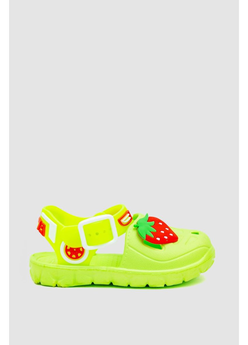 Салатовые сандалии детские для девочки 2,, 243r51-188 Ager