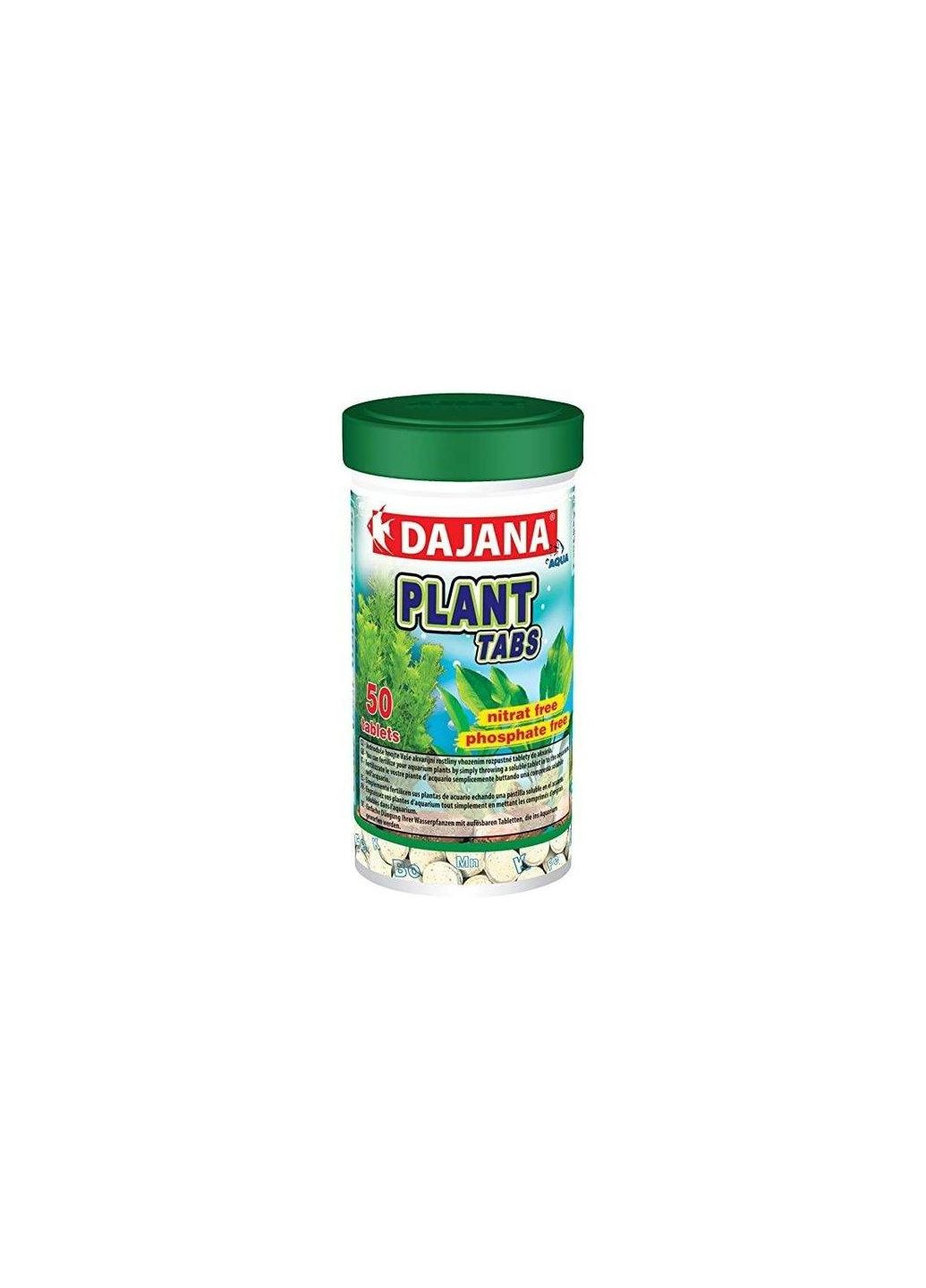 DAJANA PLANT Tabs Добриво для акваріумних рослин у таблетках 50т/35 г DP571A(D307) Dajana Pet (278309436)