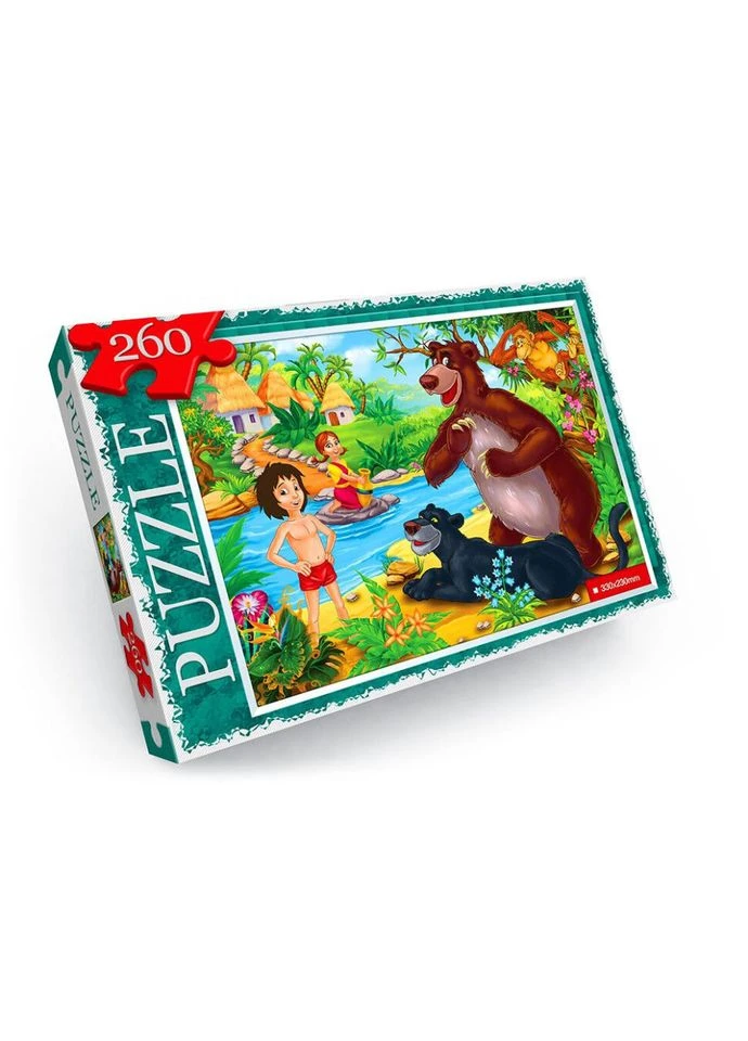 Пазли дитячі "Мауглі" C260-12-10, 260 елементів C260-12-10 Danko Toys (392267629)