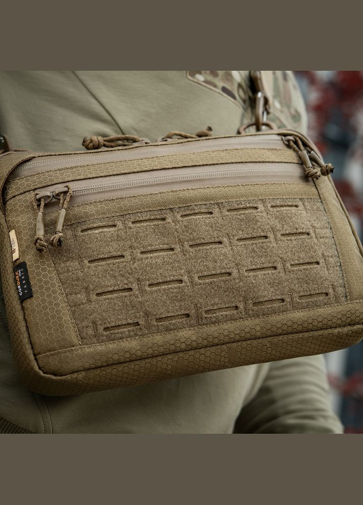 Сумка Admin Bag Medium Elite з липучкою Hex Coyote M-TAC (315147424)
