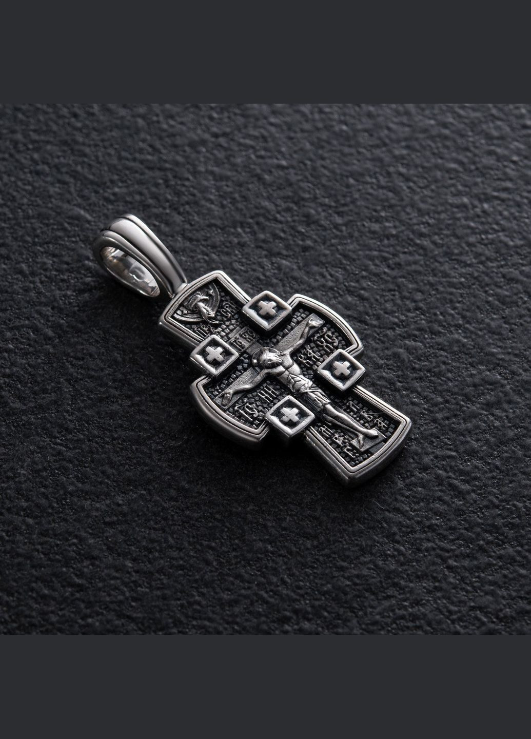 Православний хрест Розп'яття Господнє. Ангел Хранитель 131017 Oniks (264022951)