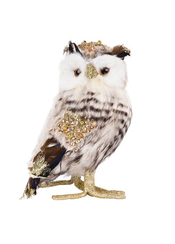 Іграшка на ялинку Сова 974953 19 см Yes (369339110)