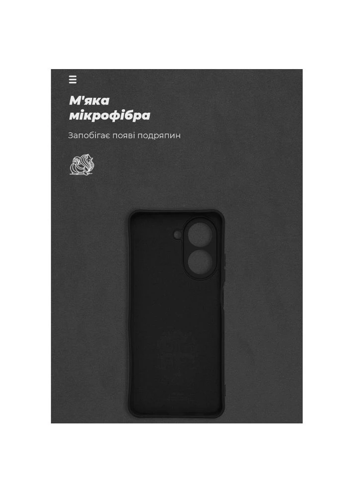 Чехол ICON для Xiaomi Redmi A5 4G Camera cover Black (ARM85948) ArmorStandart (372985253)