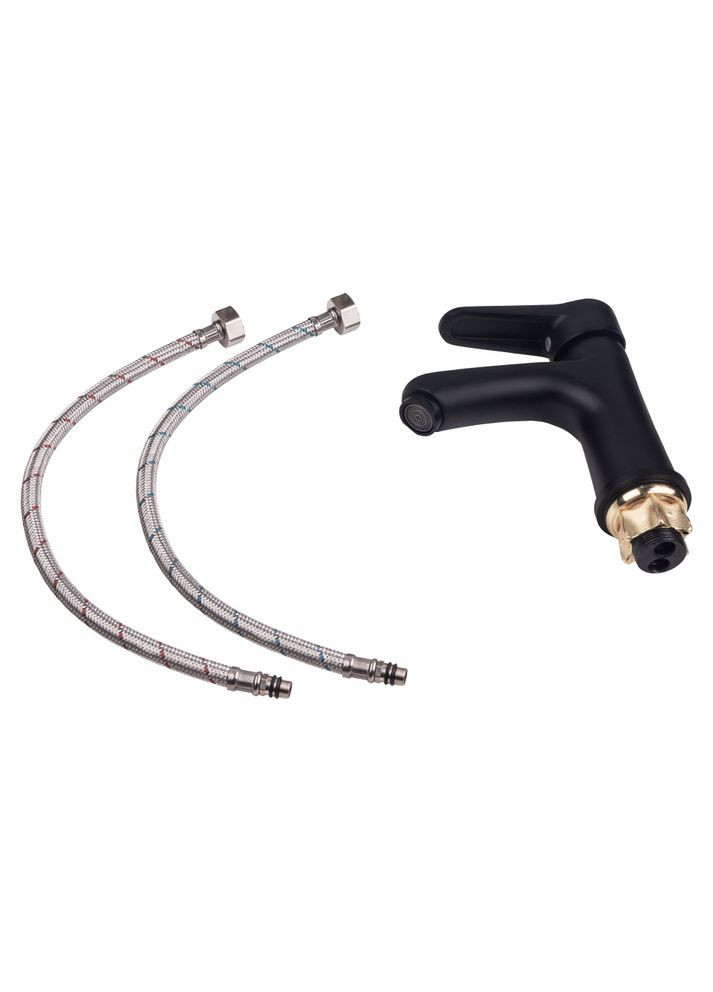 Смеситель для раковины Nicole (k35) LDNIC001FBLA35178 Black LIDZ 001F (337514667)