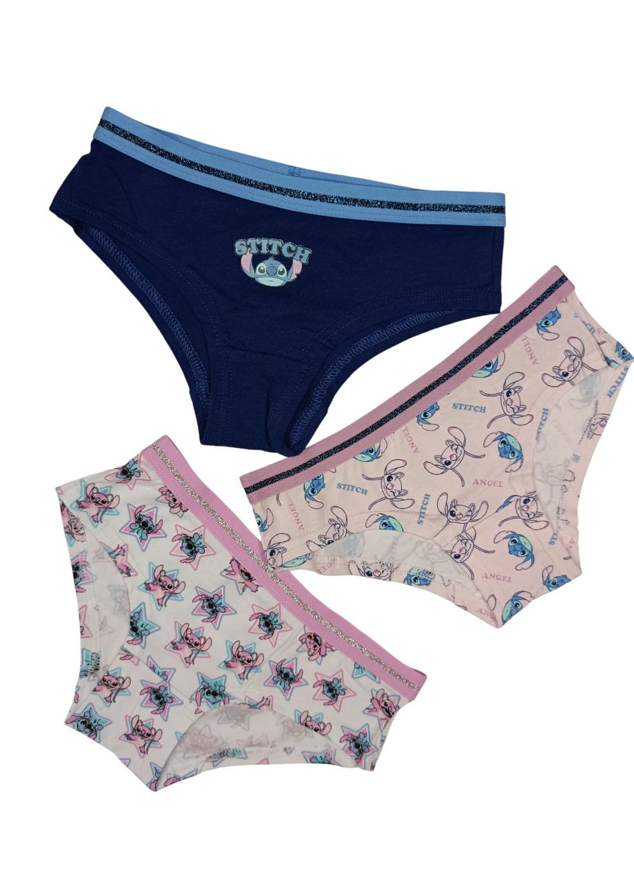 Набор детских трусов (3 единицы) для девочки 116-122 см Разноцветный (0667) Primark (336549710)