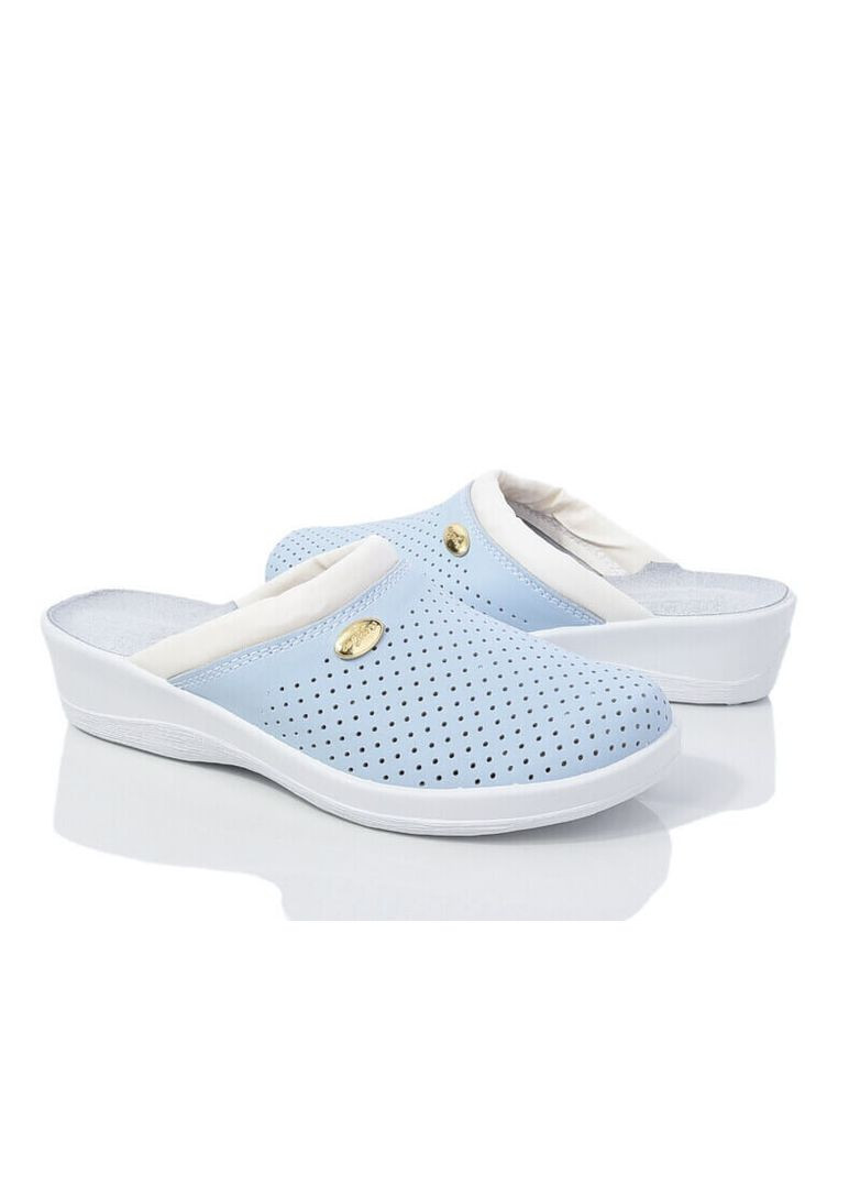 Медичні капці жіночі Лера Блакитні (69140106/08) FLOCC (363058736)