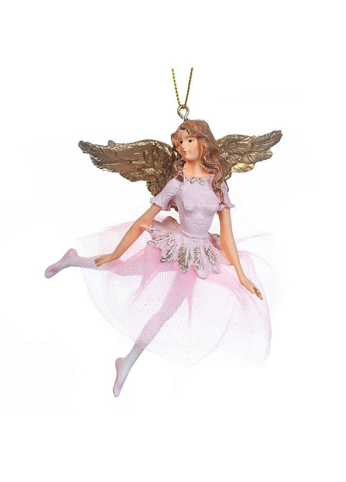 Набор подвесок на елку Балерина 4 шт 12 см 16010010 Lefard (299387659)