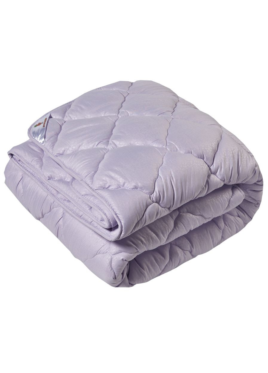 Ковдра зимова євро холлофайбер 200х210 бузкова KN11 Ananasko (316504870)