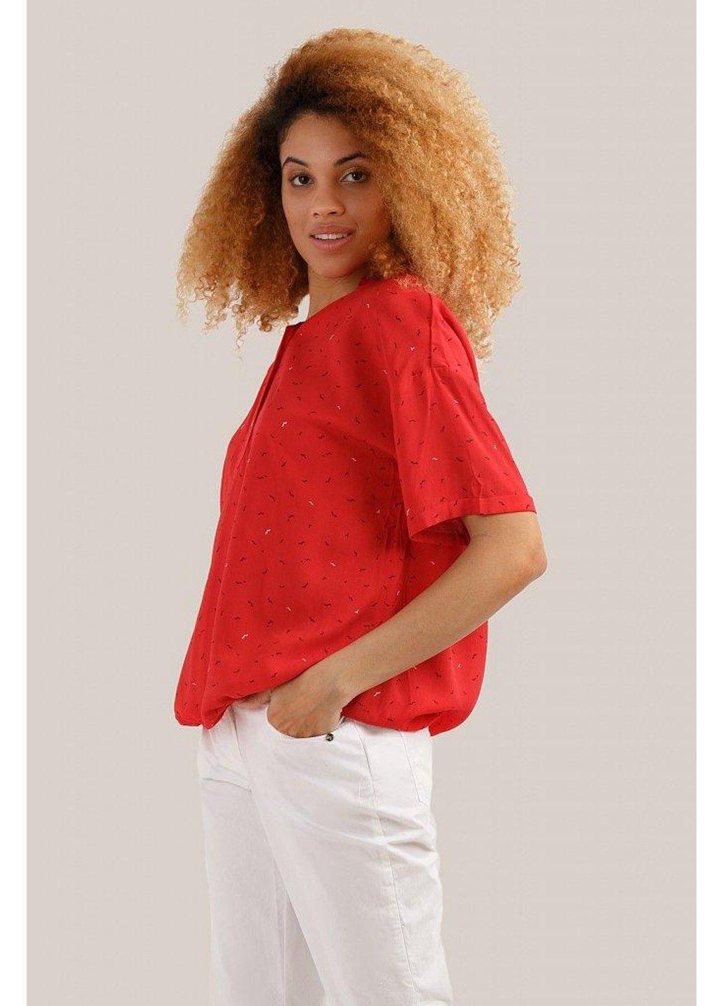 Красная летняя блузка s19-14080-420 Finn Flare