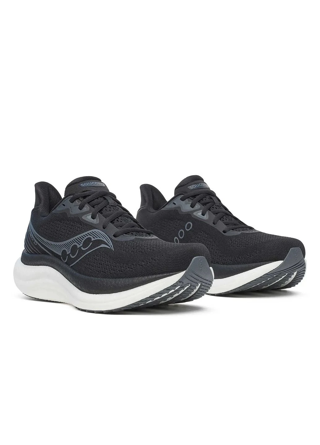 Черные демисезонные кроссовки triumph 23 black s21023-200 Saucony